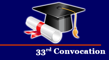 33rd Convocation